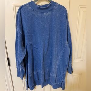 Maurices 3X Distressed Tunic Sweatshirt